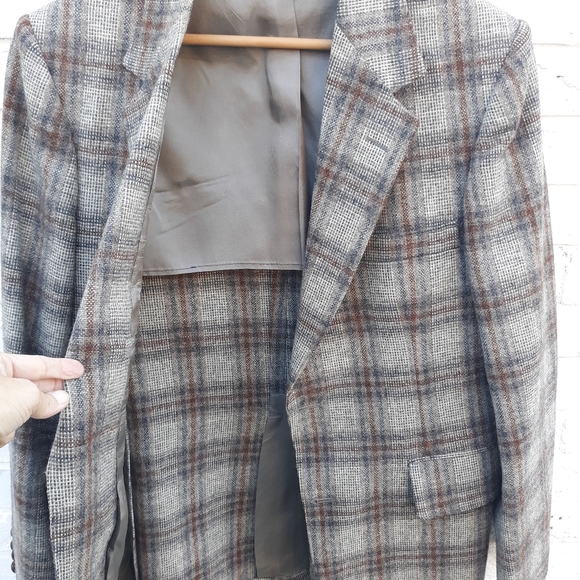 Vintage Andhurst Plaid Jacket Sport Coat - Picture 4 of 9